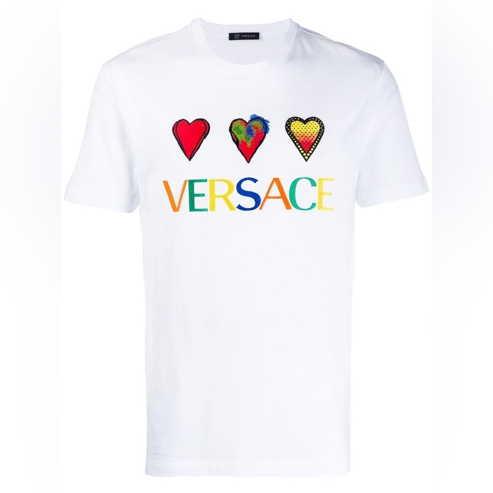 COPY - Men’s Versace  love Vintage heart T-Shirt, size Medium. True size